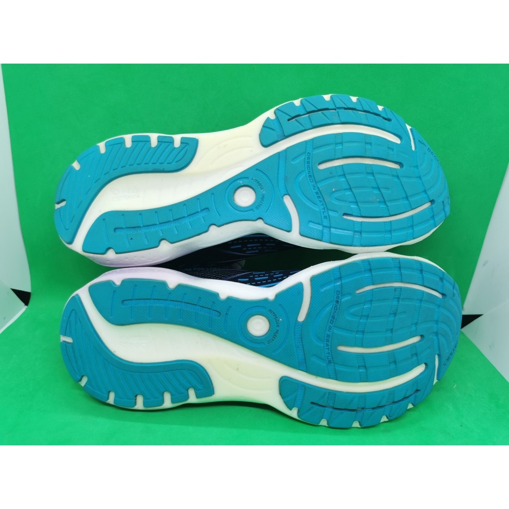 Brooks Glycerin Women's Shoes - Dark Blue and Teal - Picture 9 of 16